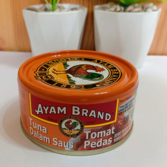 

Da202X6 Ikan Tuna Kaleng Tomat Hot Ayam Brand 160Gr Xa20X1