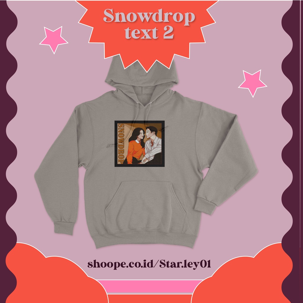 Hoodie Snowdrop, Zipper Snowdrop Kdrama Edition (FREEGIFT)