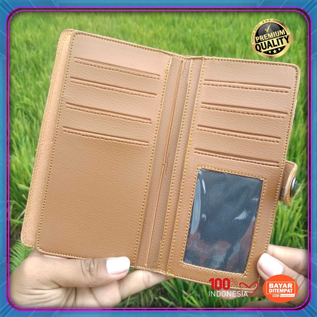 Dompet pria panjang kancing distro Dompet fashionable MASA KINI Kasual terbaru