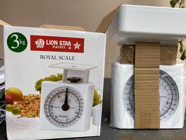 Lion Star Ks-4 Timbangan Dapur 3kg (royal Scale)