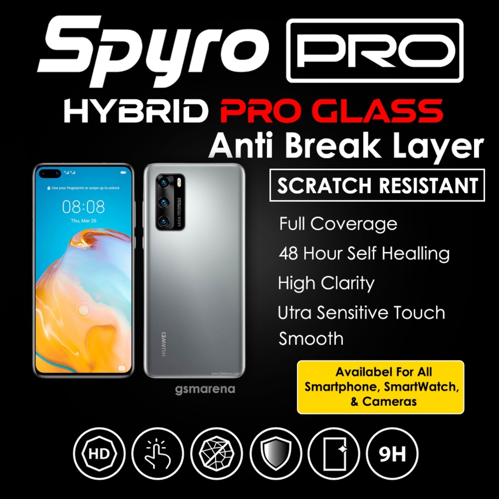 PREMIUM HYDROGEL HUAWEI P40 P30 P20 PRO ANTI GORES FULL SCREEN GUARD - LAYAR P40PRO