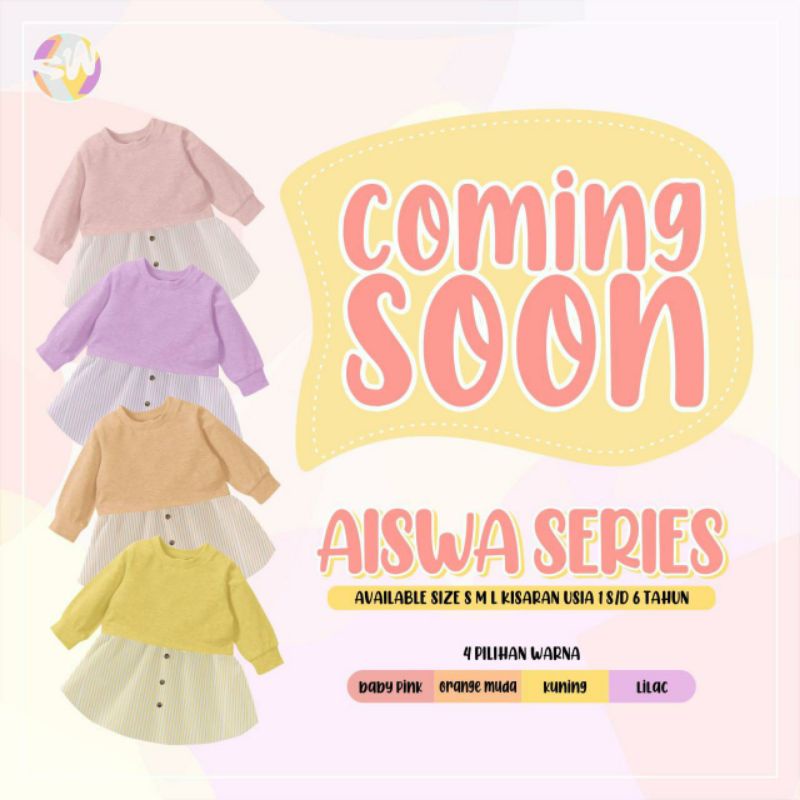 Dress anak perempuan/Aiswa series/Baju anak perempuan