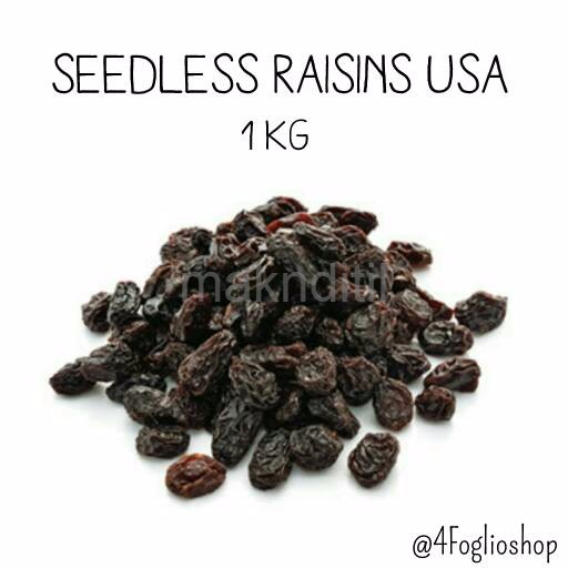 

SEEDLESS RAISINS USA / KISMIS HITAM USA 1 KG