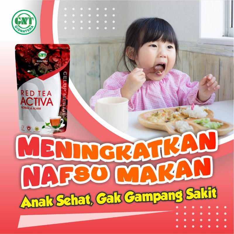 

Penambah Nafsu Makan Red Tea Activa-RTA Urai