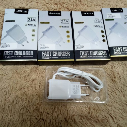 TRAVEL CHARGER P-15 CHARGER BRANDED UNIVERSAL P15 1USB 2.1A