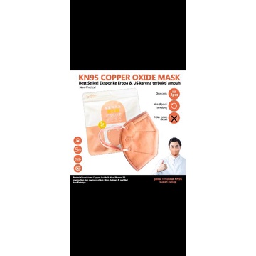 Masker copper tembaga Gullibear