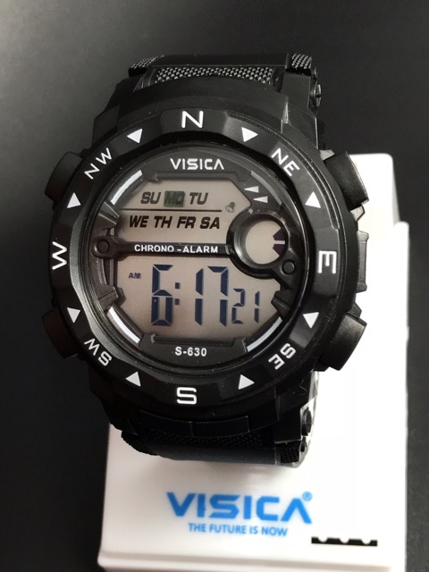 Jam Tangan Visica Sport Digital antiair stopwatch