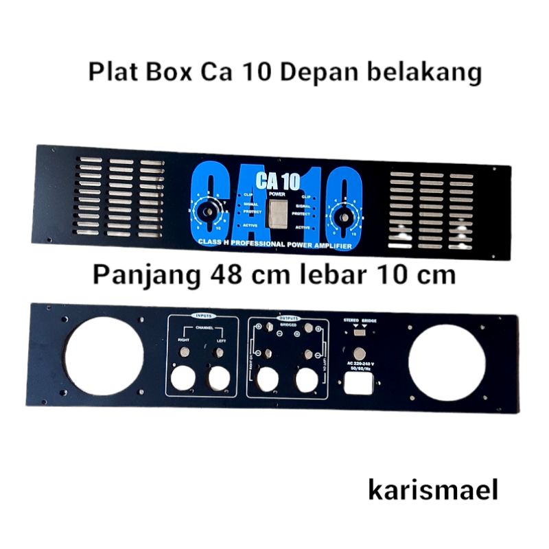 PANEL BOX CA 10 PLAT CA AMPLIFIER