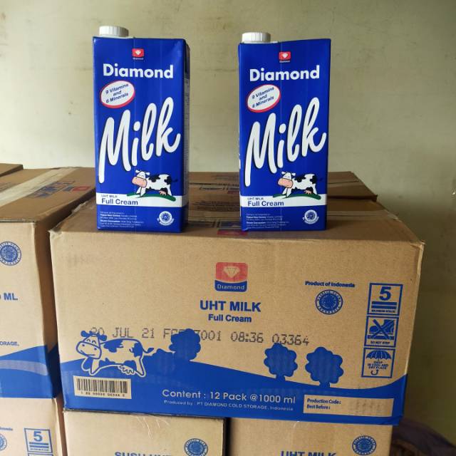 

SUSU DIAMOND UHT FULL CREAM 1 DUS