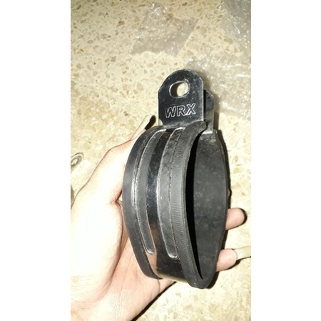 klem kenalpot trioval wrx original