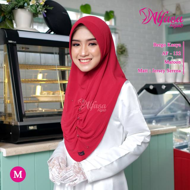 Bergo kanya size M by alfasa hijabs