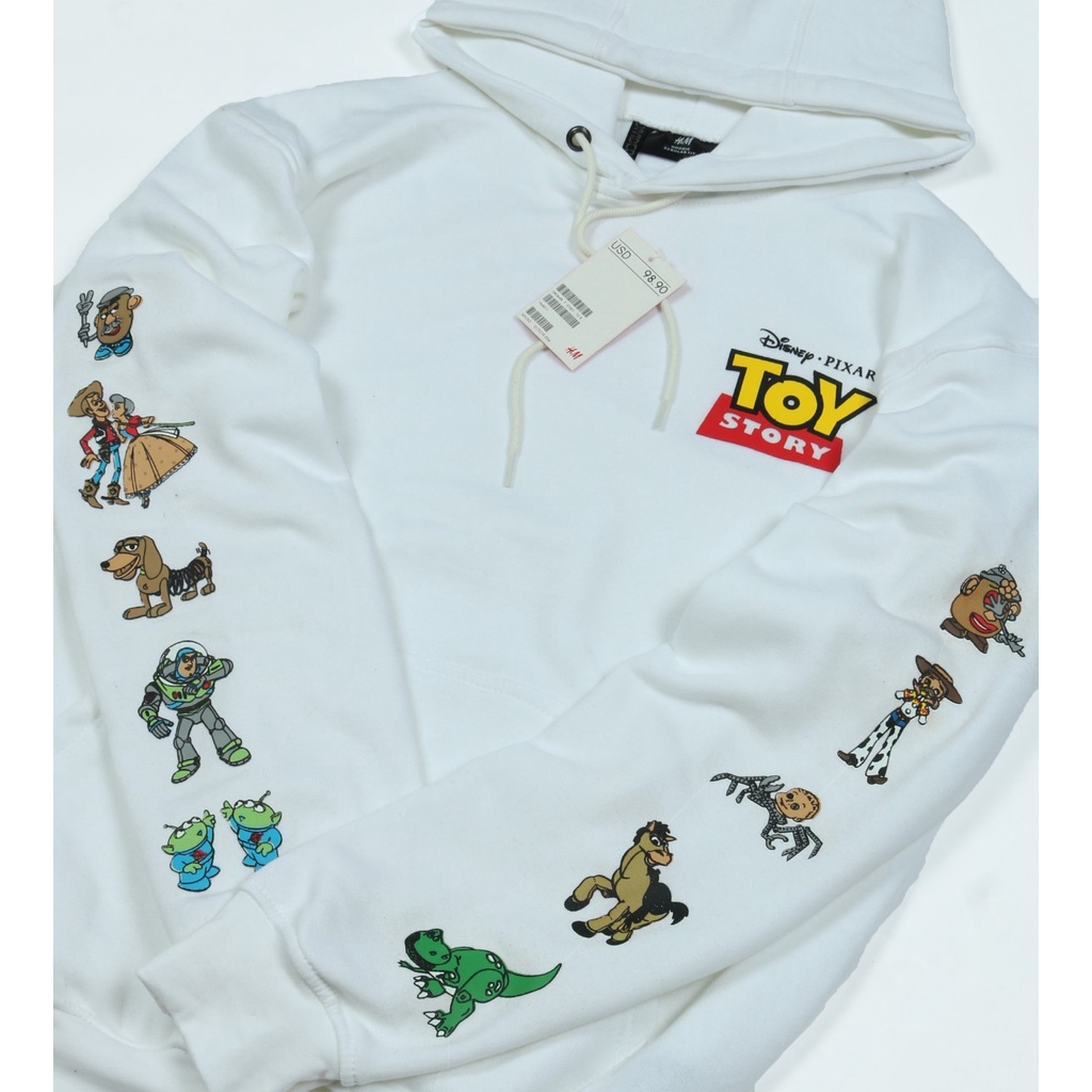 JAKET SWEATER HOODIE TOY STORY SIMPLE UNISEX GOOD QUALITY