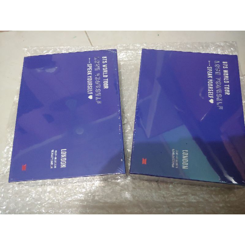 BTS WORLD TOUR 'LOVE YOURSELF: SPEAK YOURSELF' LONDON DVD