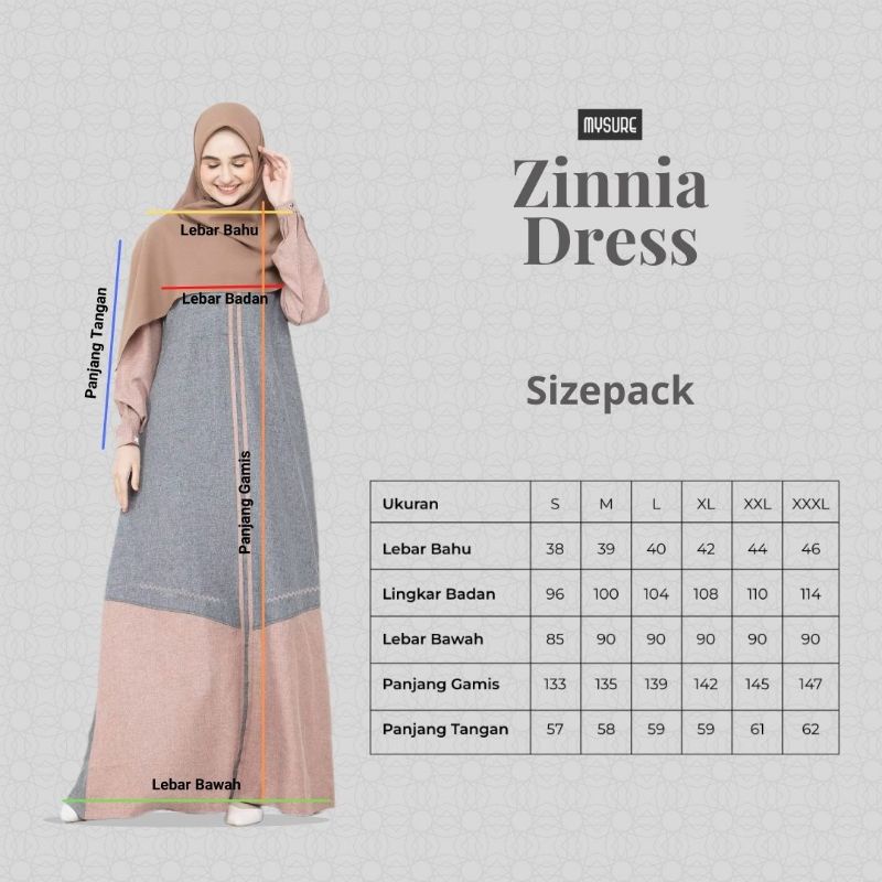Dress Zinnia by mysure (Open Reseller)