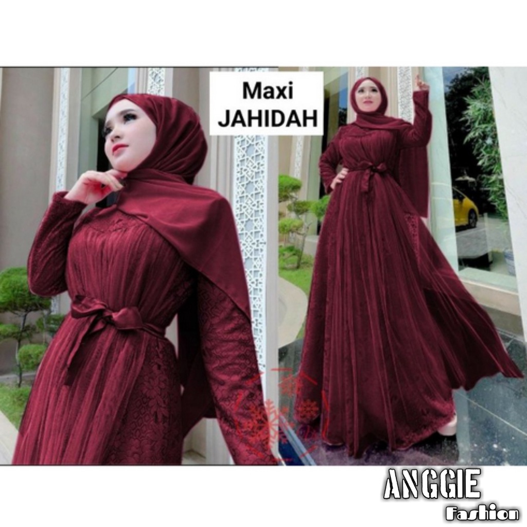 Busana Muslim Gamis Murah Gaun Pesta Muslimah Baju Pesta Wanita Kondangan Mewah Kekinian 2021 2022