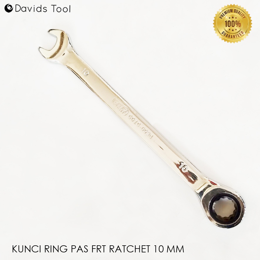 Kunci Ring Pas Konci Ratchet 10mm Frt