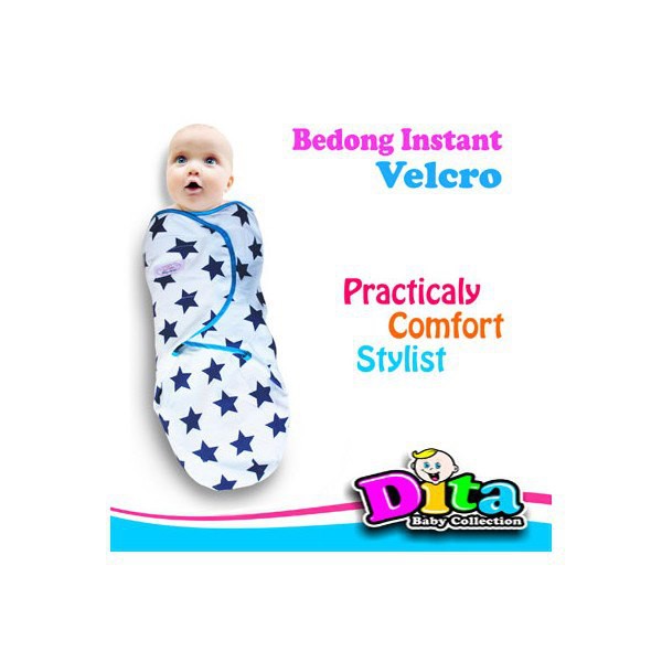 Bedong instan bayi dita bedong velcro dita bedong perekat bayik