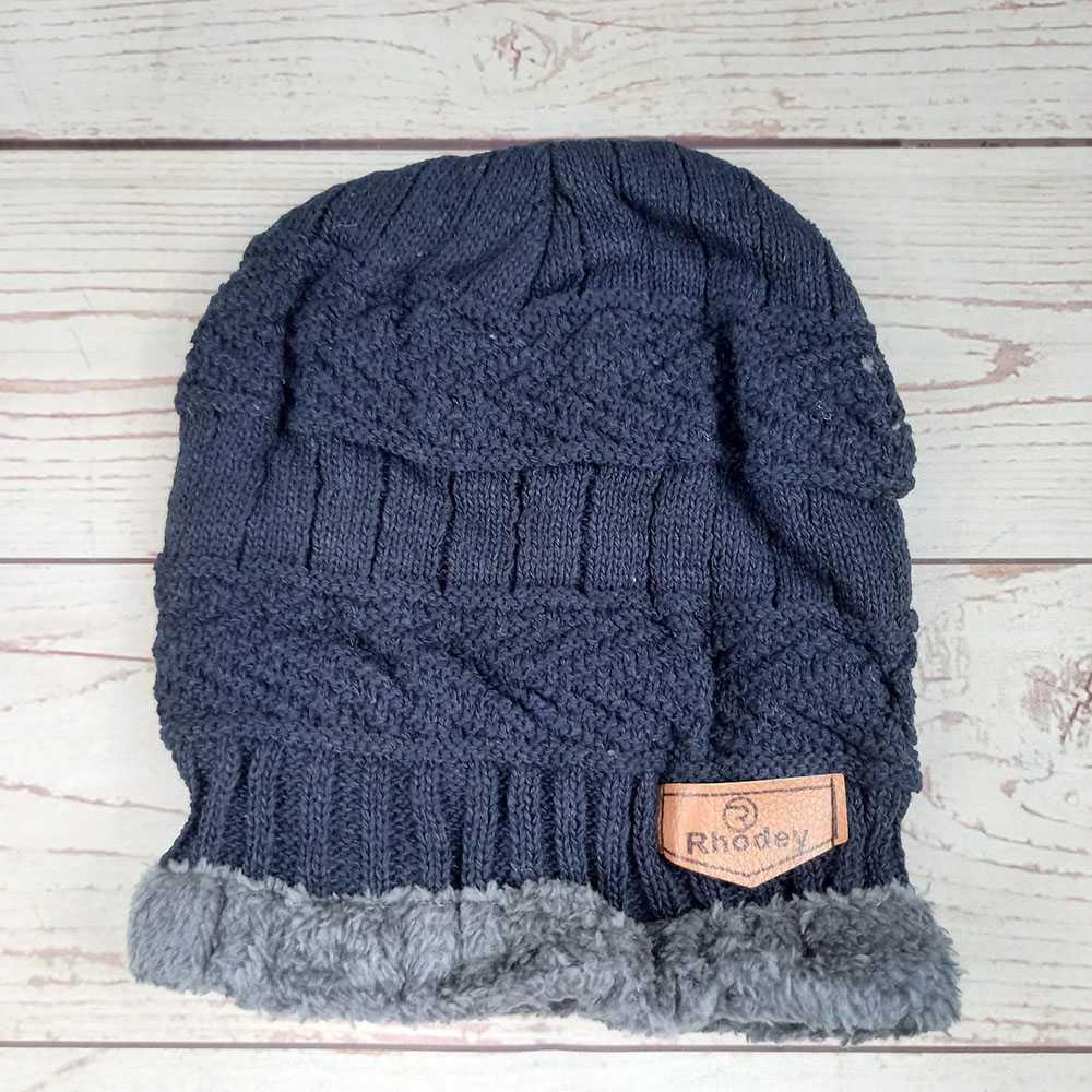 Kupluk Pria Beanie Hat Tutup Kepala / Topi Winter Bennie / Topi Rajut