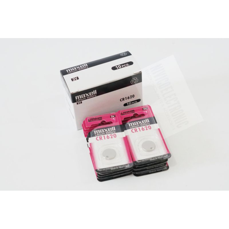 Baterai Maxell Lithium CR1620 3v
