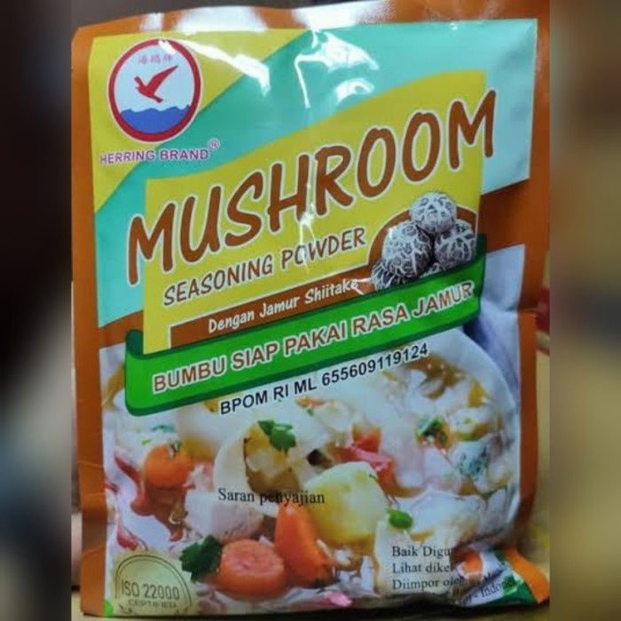 

Mushroom Seasoning Powder / Bumbu Siap Pakai - 1 Pcs - 100 Gram