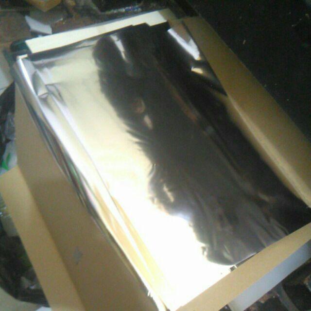 Plastik Foil Dragon Folio Isi 100 Lembar - Copy Paper Foil F4 Emas / Perak / Biru/ Hijau