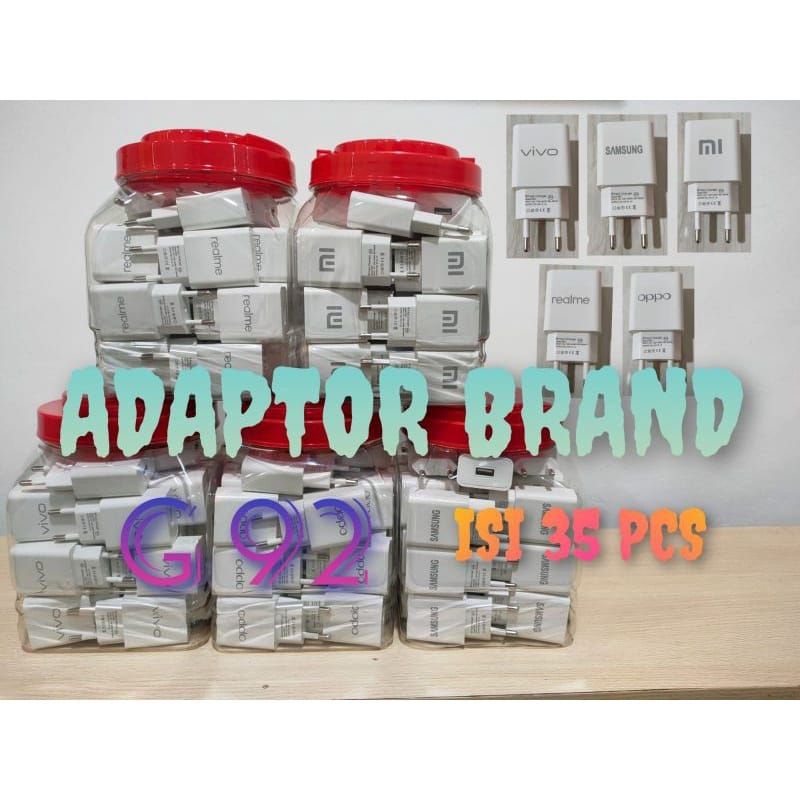 PROMO BATOK / ADAPTER TOPLES G92  2.1A  1USB