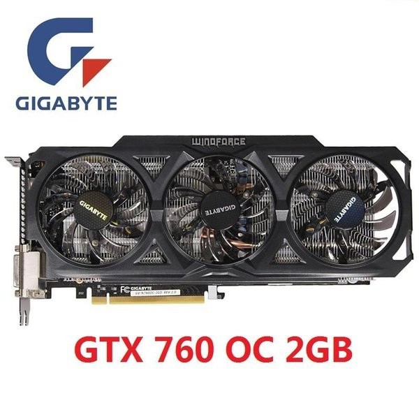 Legit Kartu Grafik gtx760 2GB gddr5 GTX 760 n760 rev.2.0 untuk - 2GB