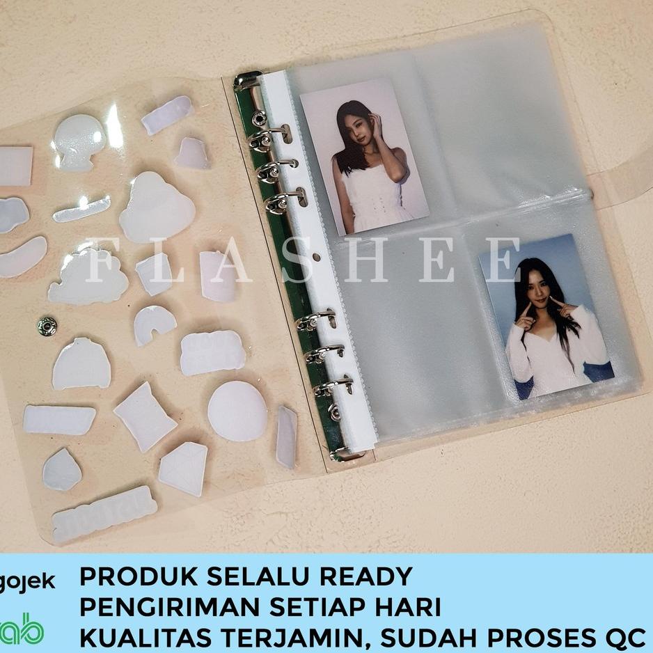

(LA)✩ Kantong Binder A4 9P A5 4P A6 3P Sleeve Photocard Holder Tempat Polaroid Kpop Sleeve Foto Kart