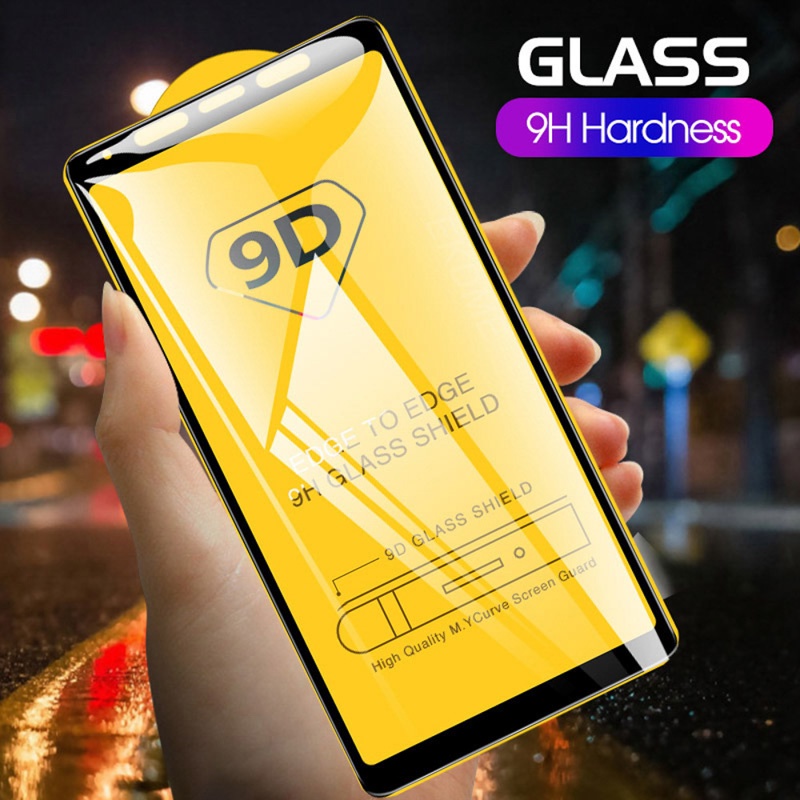 Pelindung Layar Tempered Glass 9D Untuk Xiaomi Redmi 10 9 8 7 6 10X 9C 9A 9T 8A 7A 6A Note 11 10 9 8 7 6 Pro 11T 10S 8T Mi 11 10T 9T Mi 11 10T 9T 11 10T 8T