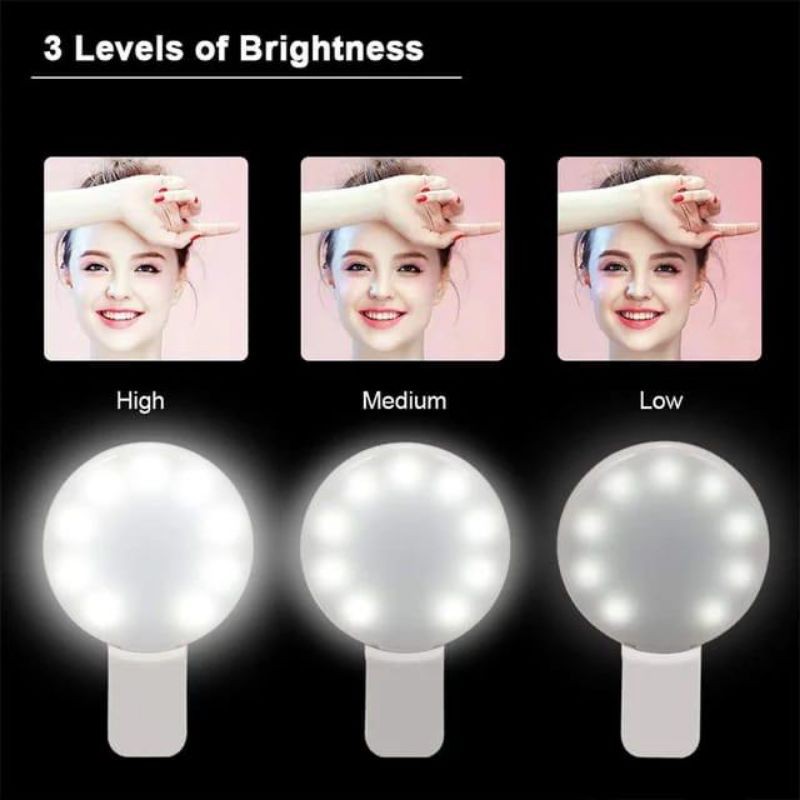 (P) Selfie Beauty Ring Light Mini Q Selfie Collection