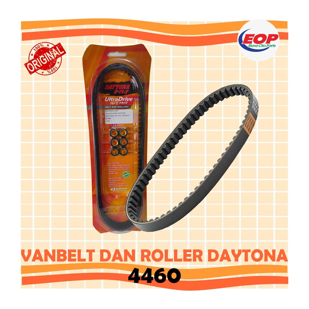 VANBELT+ROLLER N MAX 155 2DP Daytona 4460 ORIGINAL