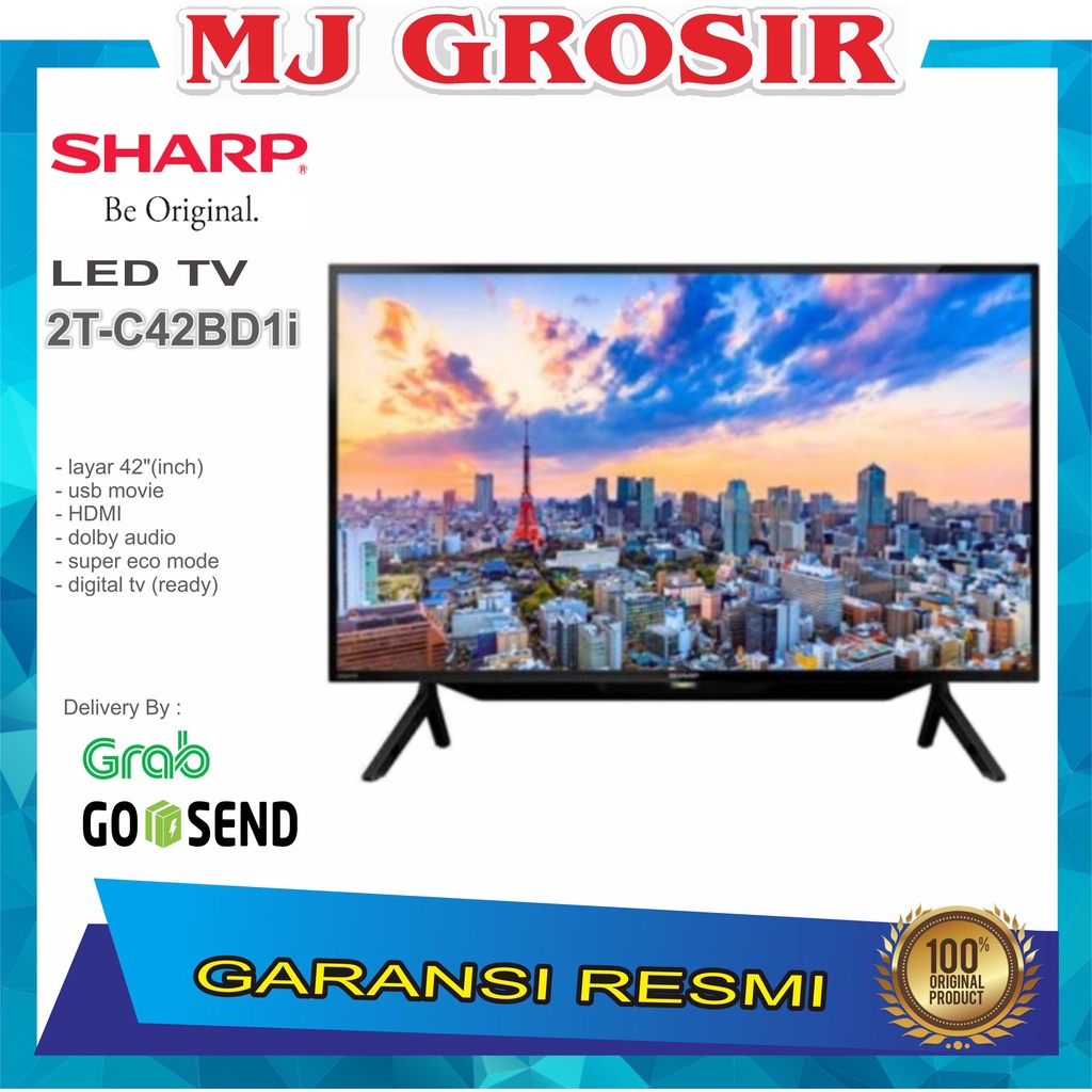 Promo Led Tv Sharp 42 2t C42bd1i 42 Inch Usb Movie Hdmi Full Hd Dgt Shopee Indonesia