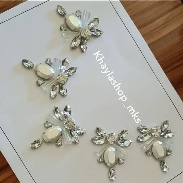 DIAMOND / PAYET KAFTAN / PAYET RANGKAI / PAYET PINGGANG / PAYET / PAYET LEHER / NO137 RAINA SILVER