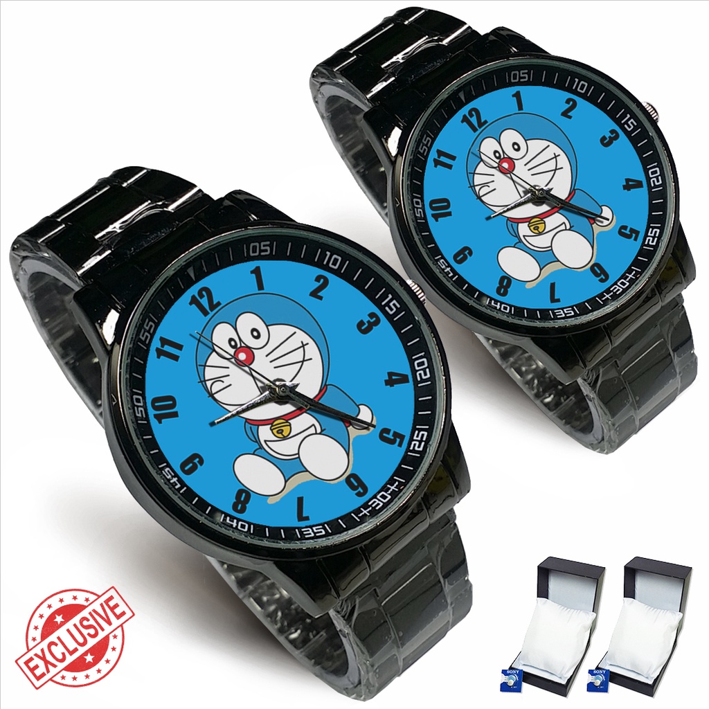 Jam Tangan Rantai Couple DORAEMON (Special)