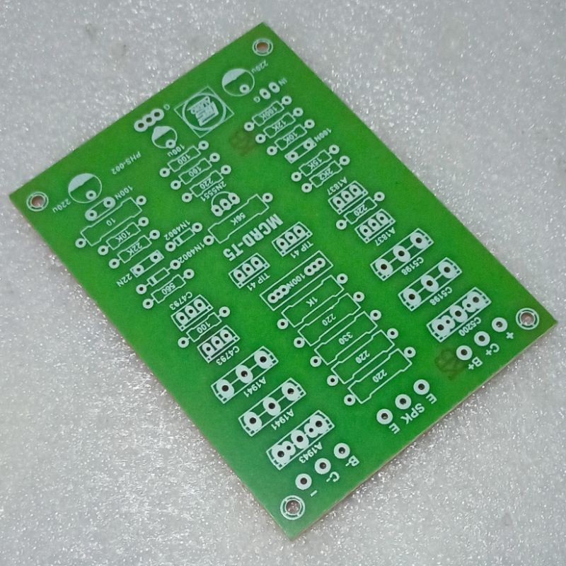 PCB Driver Power Amplifier Mono MCRD V2 Low Sub Fiber FR1