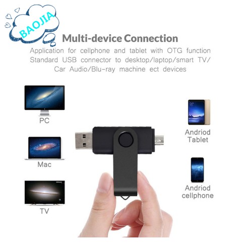 128GB 64GB 32GB USB flash disk OTG function for mobile Tablet PC