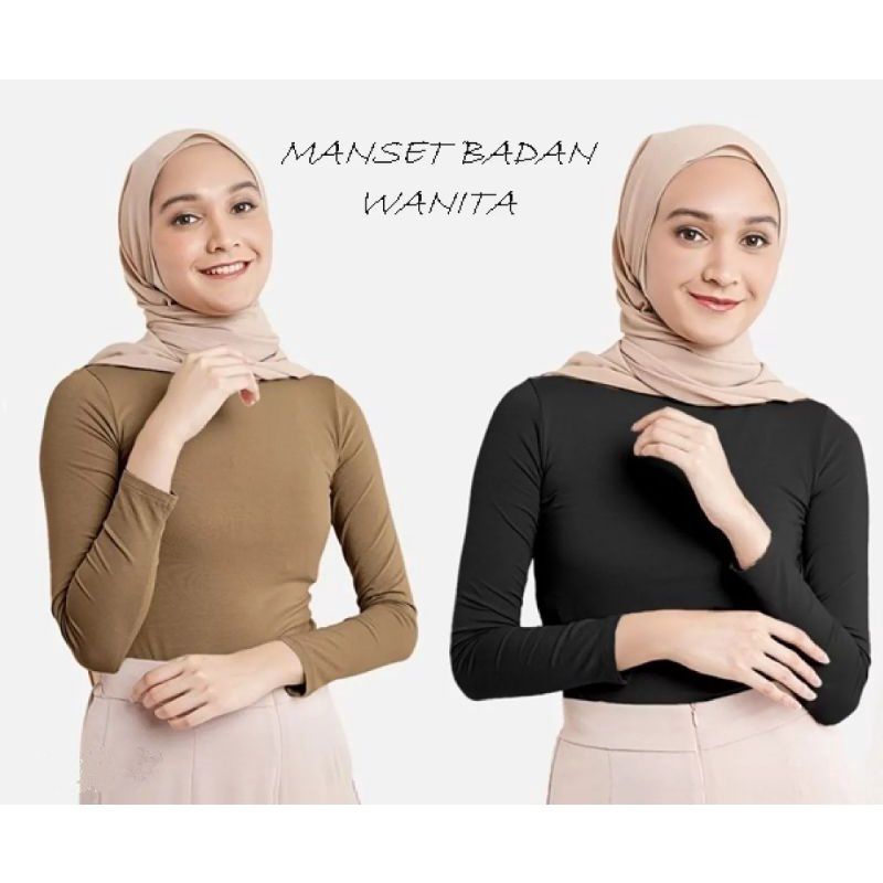 Manset baju/MansetBaju muslim/innerwanita muslim/Manset