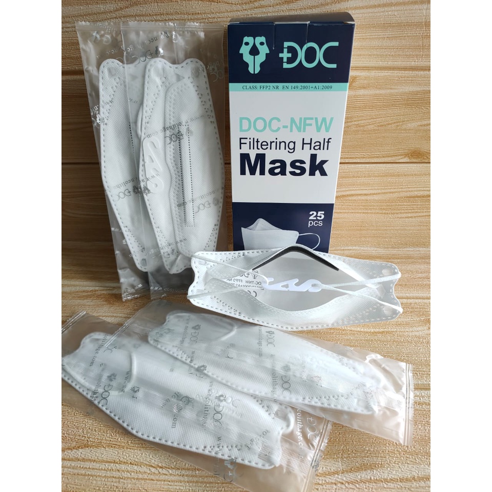 Masker KF94 DOC ISI 30PC SINGLE PACK NEW