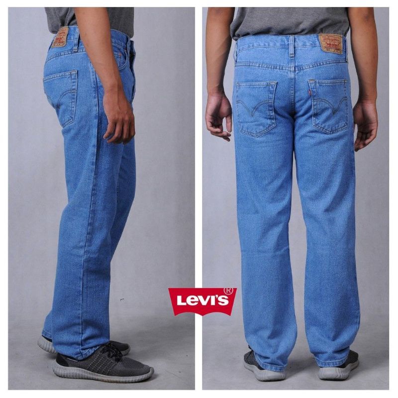 Celana Jeans Standar Reguler Celana Panjang Pria Standar