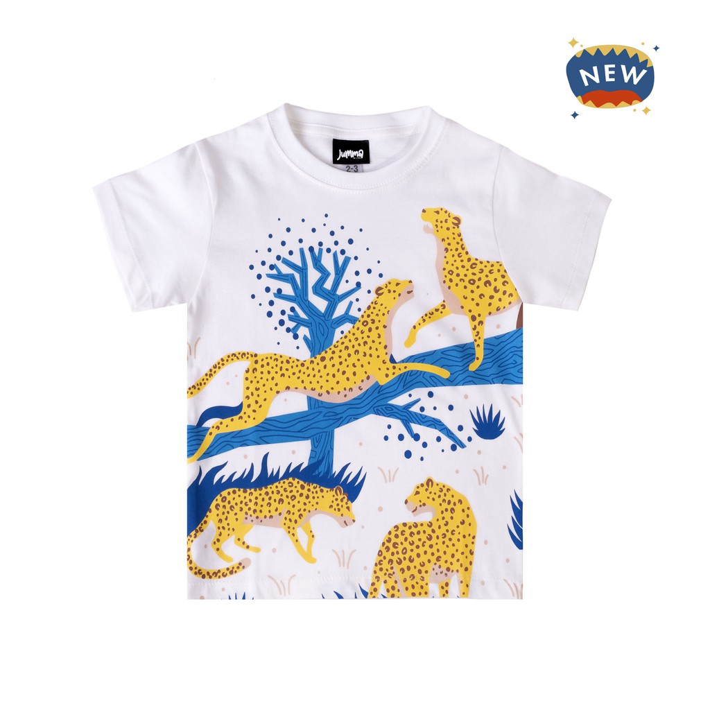 

JummaKids Desert Party Printed T-Shirt Anak