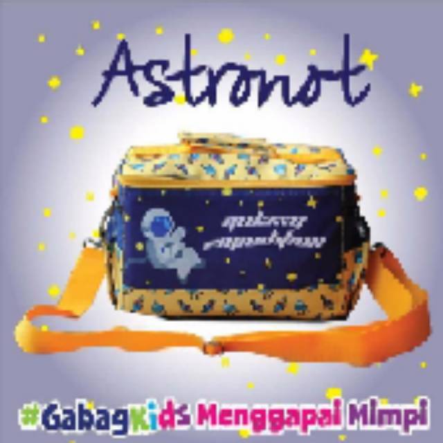 MyG - JVK - GABAG Kids Thermal Lunch Box Punicorn - Musically - Astronot - Pilot