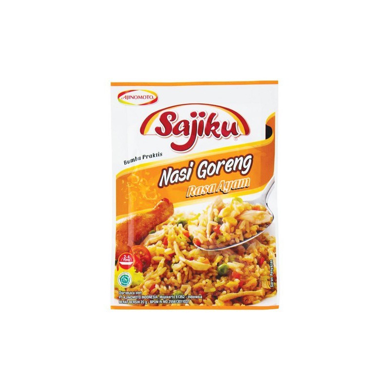 

SAJIKU NASI GORENG AYAM 20GR AEESHASTORE