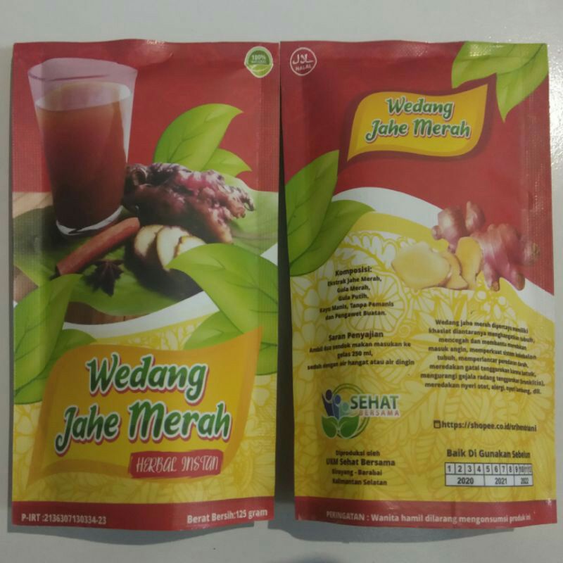 

Jamu Wedang Jahe Merah