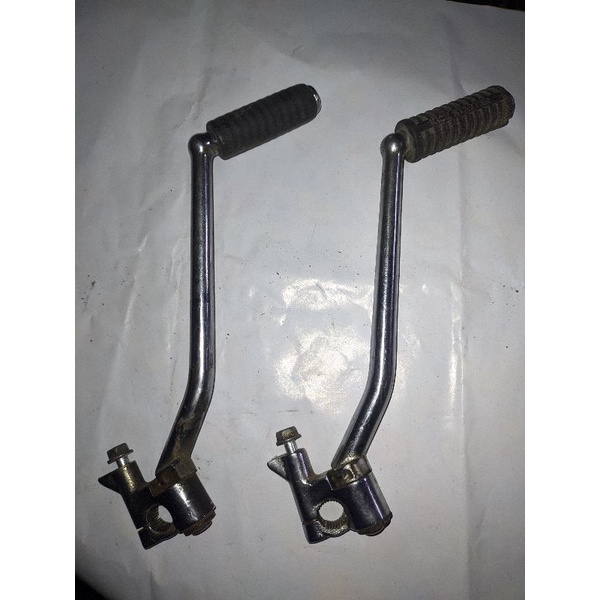 kick starter, selah, pedal stater, slenger, engkol starter tiger revo atau tirev ori copotan motor