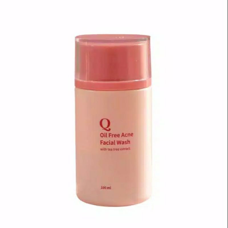 ORIGINAL 100% Qweena Oil Free Acne Facial Wash with tea tree extract '100ML'