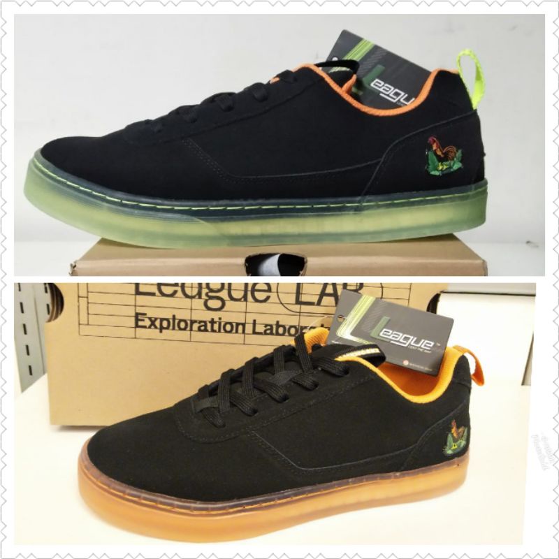 Sepatu League X Kamengski Austin hitam pria original terbaru ayam bebek promo