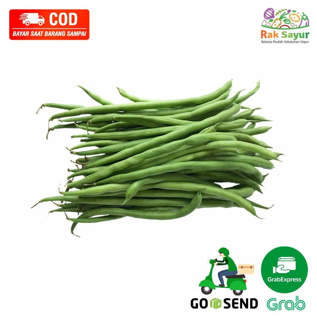 

Sayuran Segar Buncis Sehat 250gr Sayur Fresh Segar Rak Sayur Padang