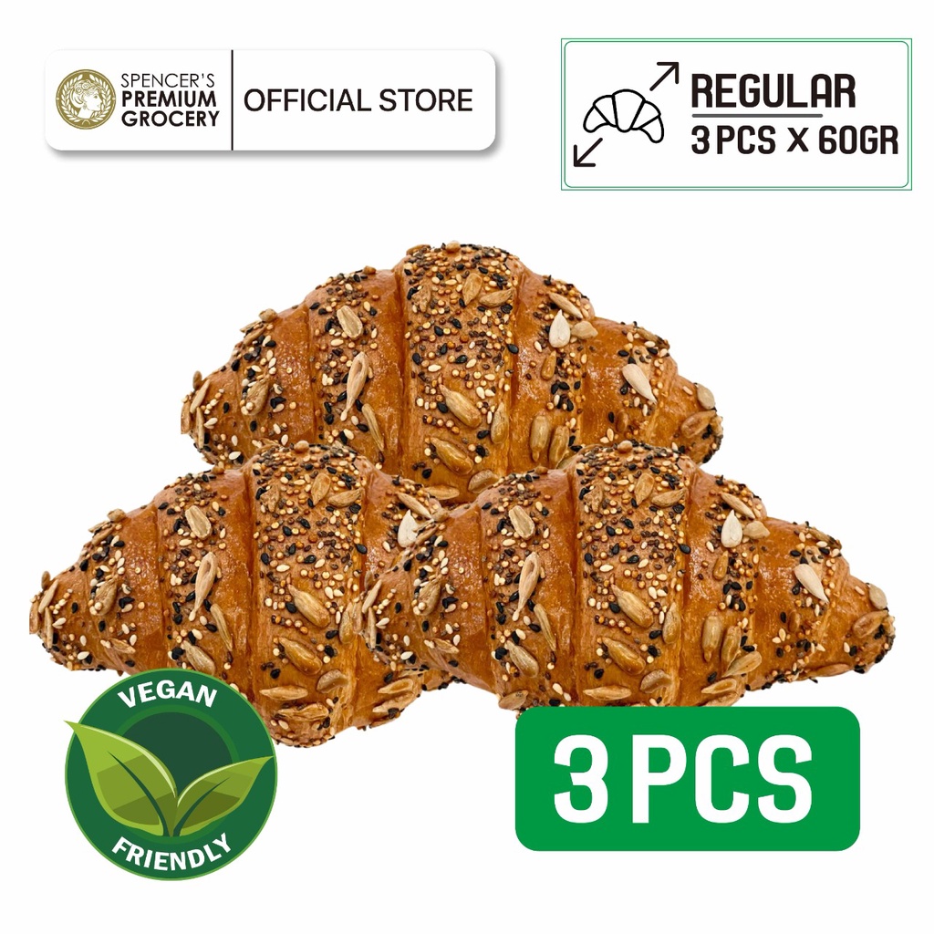 Vegan Croissant - Mixed Seed (3pcs)