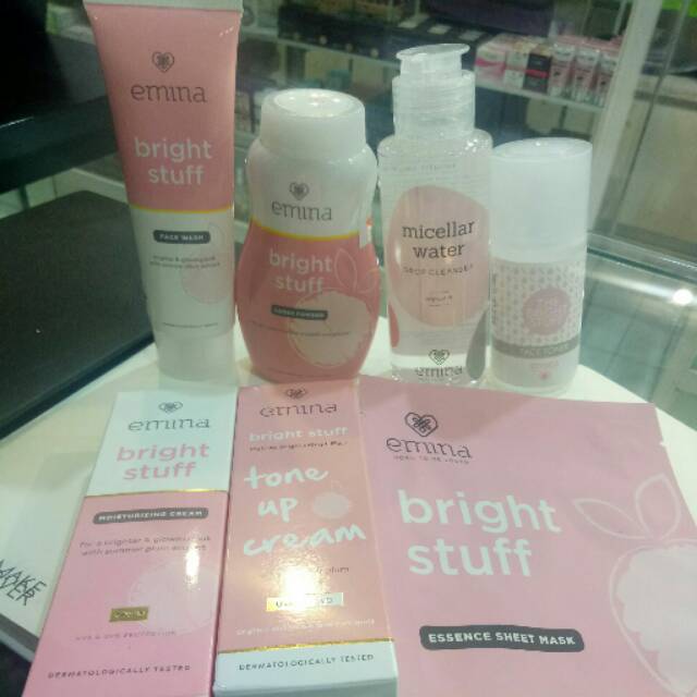 PAKET LENGKAP EMINA BRIGHT STUFF