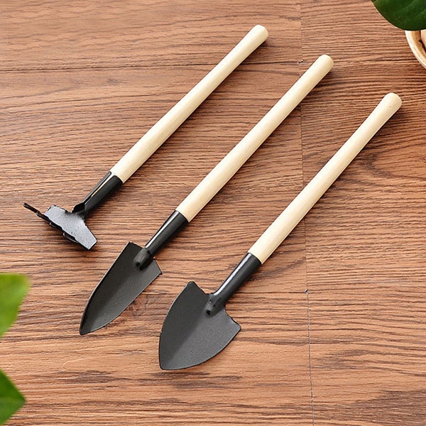 Garden Tools Mini 3 Pcs / Set Peralatan Berkebun Praktis / Peralatan Taman Set Sekop Mini 3 In 1 / TS-119